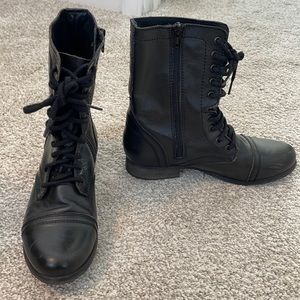 Steve Madden Combat Style Boots